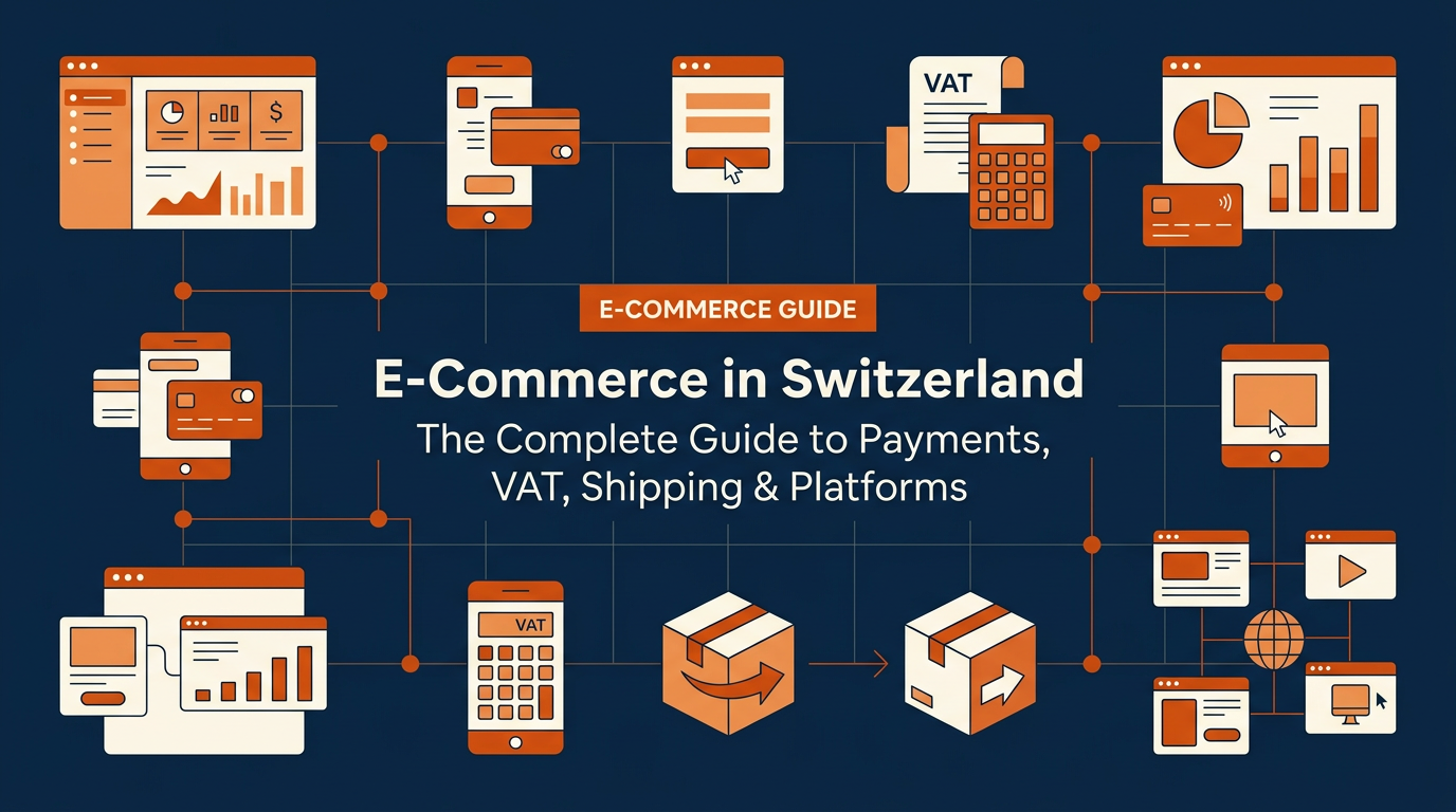 E-Commerce in Switzerland: The Complete Guide to Payments, VAT, Shipping & Platforms