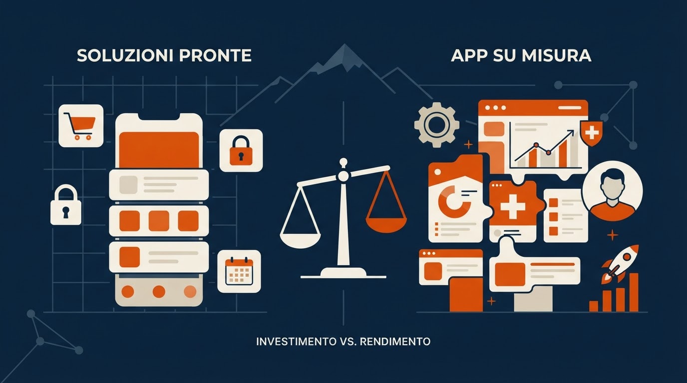 App su misura vs. soluzioni pronte: guida ai costi e vantaggi per PMI svizzere